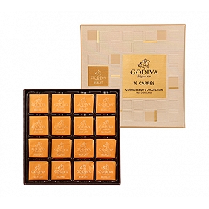 ADD-GT13  Godiva 16片牛奶朱古力禮盒  ADD-GT13  Godiva 16片牛奶朱古力禮盒